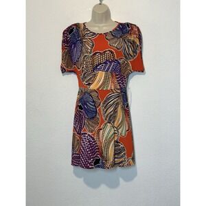 Laundry by Shelli Segal Womens‎ Colorful Sheath Dress Size 6 NWT Wedding Brunch